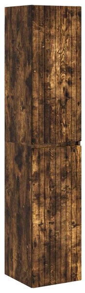 Sada koupelnového nábytku 3 ks Kouřový dub 33 x 34,5 x 160 cm 3406088