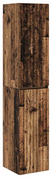 Sada koupelnového nábytku 3 ks Staré dřevo 33 x 34,5 x 160 cm 3406091