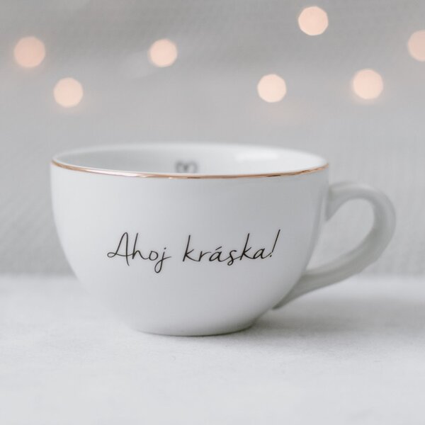 Porcelánový hrnek Ahoj kráska 300 ml – SK