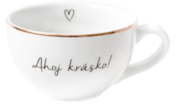 Porcelánový hrnek Ahoj krásko 300 ml