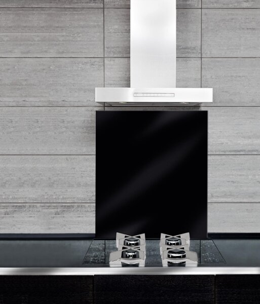 WENKO 53881100 - Zástěna BLACK 60x70 cm černá