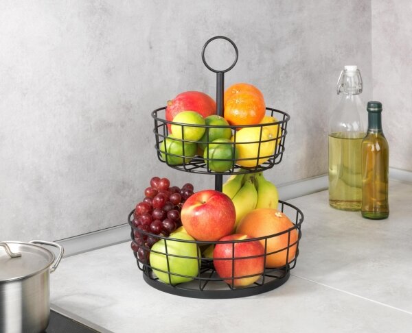 WENKO 88740800 - Košík LOFT 28x39 cm černá