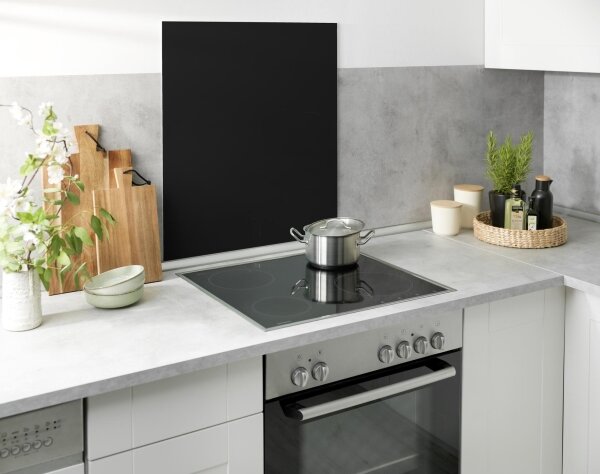WENKO 53881100 - Zástěna BLACK 60x70 cm černá