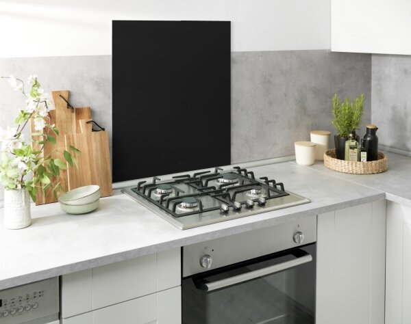 WENKO 53881100 - Zástěna BLACK 60x70 cm černá