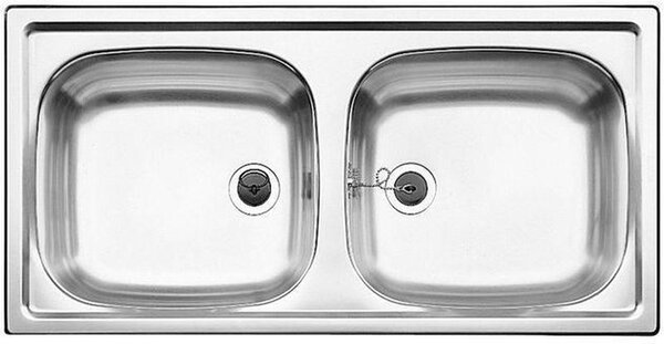 Blanco Top ocelový dřez 86x43.5 cm 500372