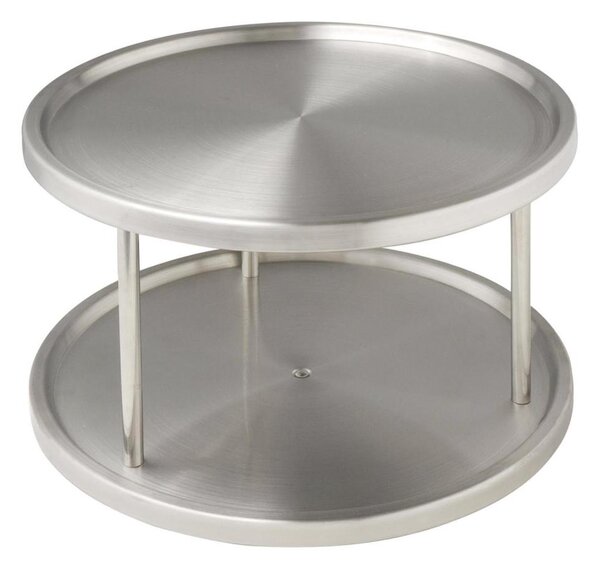 WENKO 2335100 - Karusel CABINET CAROUSEL 26,5x15,5 cm nerez/stříbrná