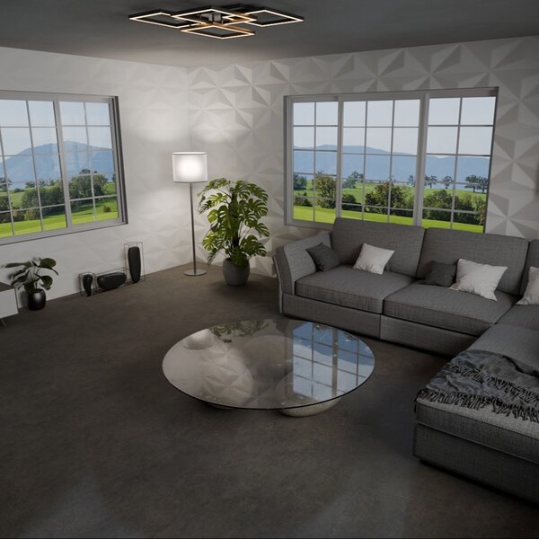PVC podlahy Iconik 240 Rock Grey Black