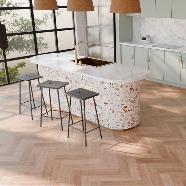 PVC podlahy Iconik 240 Ancares Herringbone Almond