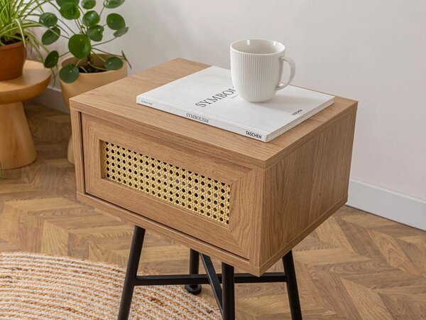 Příruční stolek Vovula 7 (natural). Akce -25%