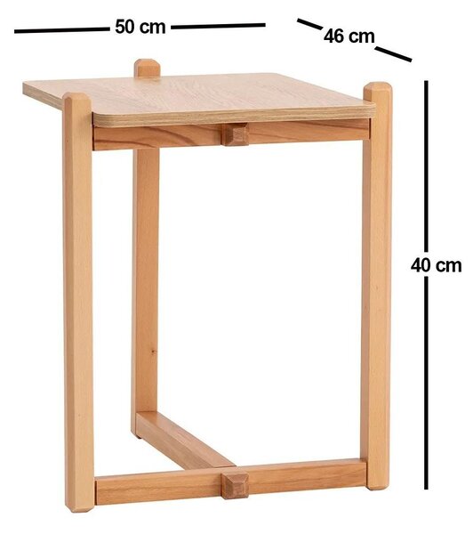 Příruční stolek Movobi (natural). Akce -23%