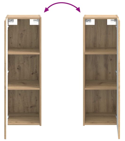 Sada koupelnového nábytku 2 ks Dub artisan 33 x 34,5 x 100 cm 3406142