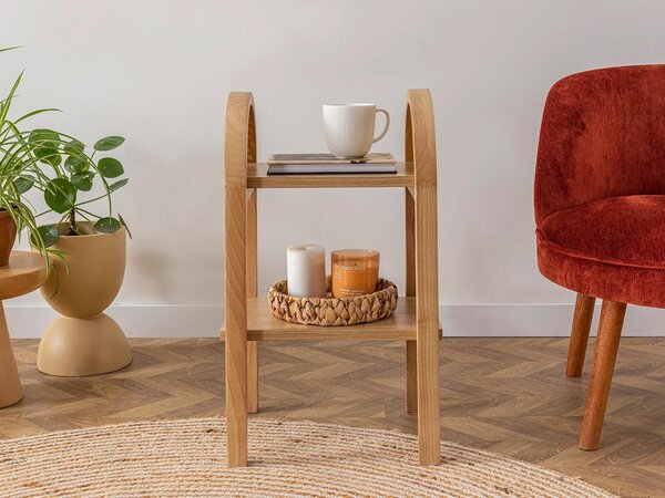 Příruční stolek Vovula 8 (natural). Akce -24%