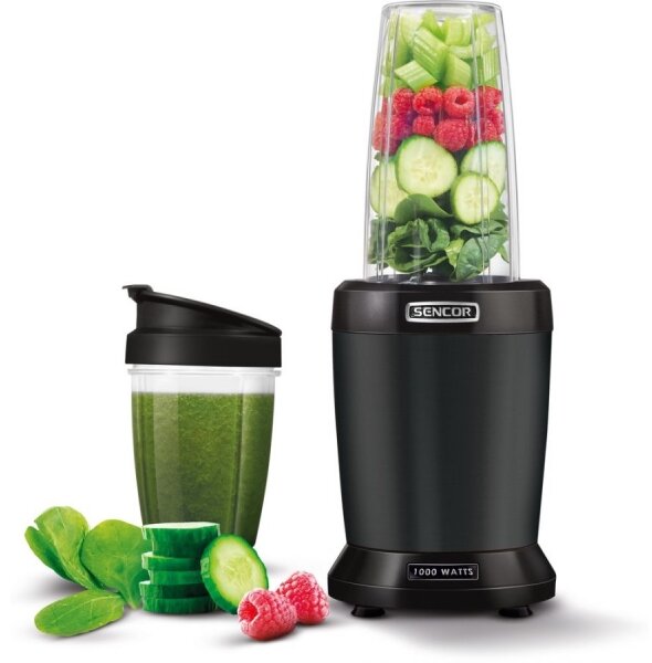 Sencor - Smoothie nutri mixér 1000W/230V černá