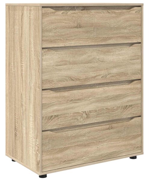 Úložné skříně 80 x 48 x 105 cm Kompozitní dřevo Sonoma dub 3406227