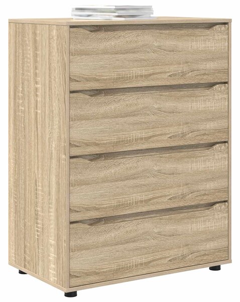 Úložné skříně 80 x 48 x 105 cm Kompozitní dřevo Sonoma dub 3406227