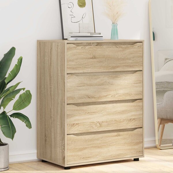 Úložné skříně 80 x 48 x 105 cm Kompozitní dřevo Sonoma dub 3406227