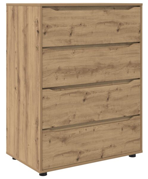 Úložné skříně 80 x 48 x 105 cm Kompozitní dřevo Artisanový dub 3406234