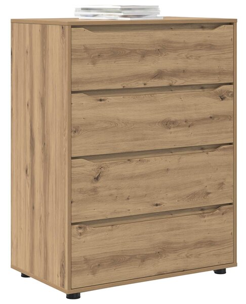 Úložné skříně 80 x 48 x 105 cm Kompozitní dřevo Artisanový dub 3406234