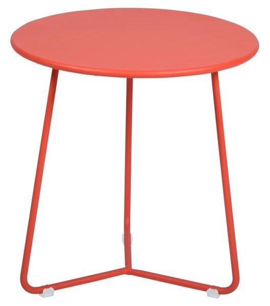Oranžový kovový odkládací stolek Fermob Cocotte 34 cm