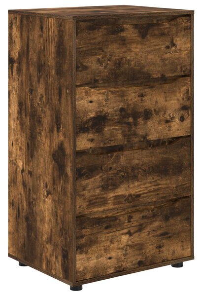 Úložné skříně 60 x 48 x 105 cm Kompozitní dřevo Kouřový dub 3406240