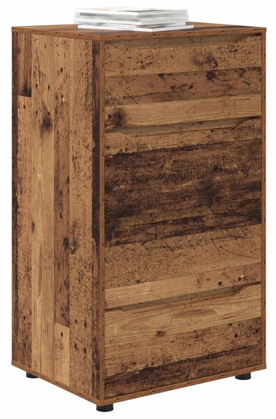 Úložné skříně 60 x 48 x 105 cm Kompozitní dřevo Staré dřevo 3406243