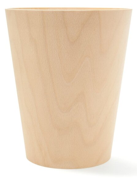 Kancelářský odpadkový koš v přírodní barvě 7,5 l Woodrow – Umbra