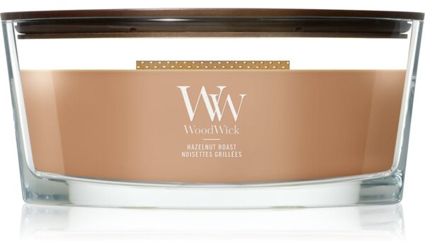 Woodwick Hazelnut Roast vonná svíčka s dřevěným knotem 453.6 g