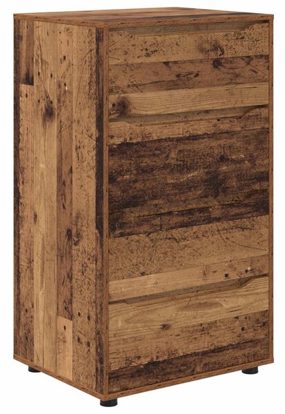 Úložné skříně 60 x 48 x 105 cm Kompozitní dřevo Staré dřevo 3406243