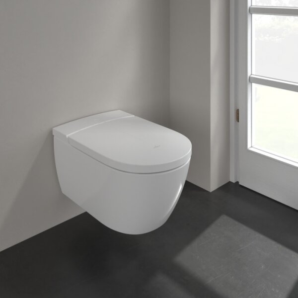 Villeroy & Boch V0E100R1 - Závěsný bidet s prk SoftClose VICLEAN alpská bílá +DO