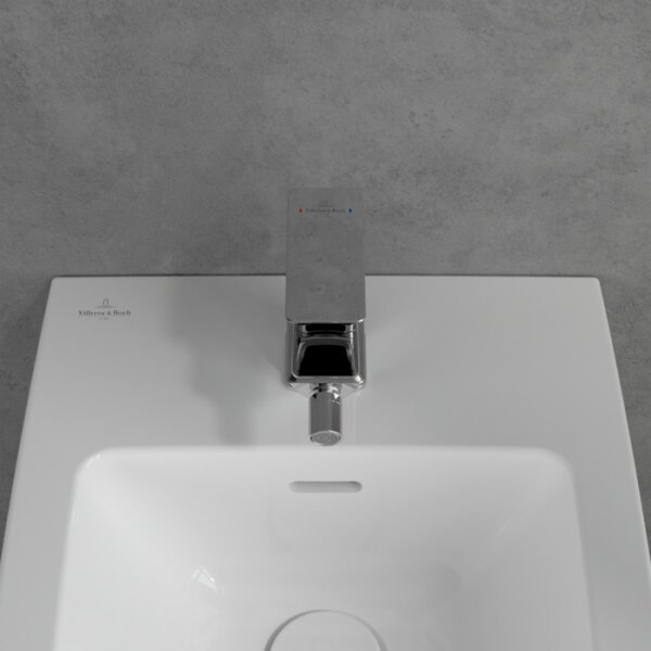 Villeroy & Boch TVB11200100061 - Bidetová baterie + výpusť SUBWAY lesklý chrom
