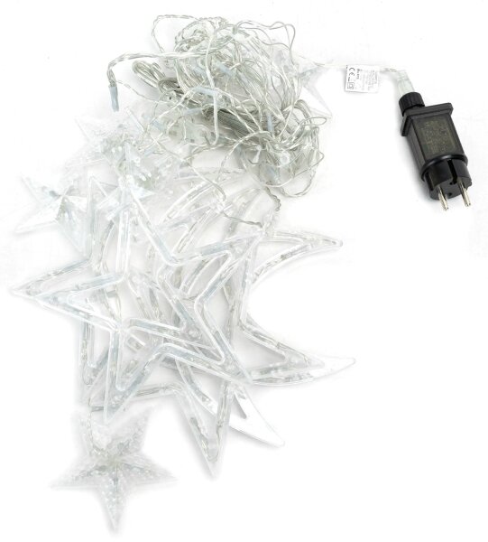 Aigostar - LED Ven. ván. řetěz 120xLED/6W/230V/8 funkcí 3x0,6m IP44 stud bíláDO