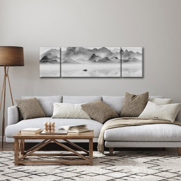 Obraz - Japonské jezero (170x50 cm)