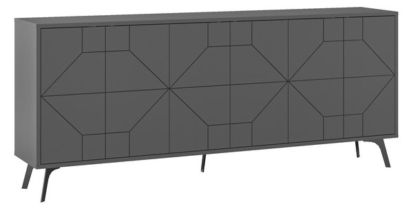 Skříňka Duben 1 (Antracit)