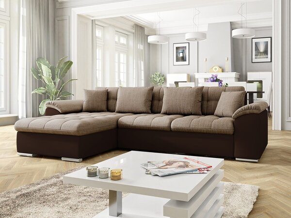 Rohová sedací souprava Dante (L) (ekokůže Soft 066 + Lawa 02). 1058081