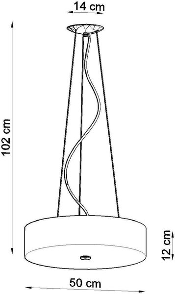 Sollux Lighting Skala závěsné svítidlo 5x60 W černá SL.0758