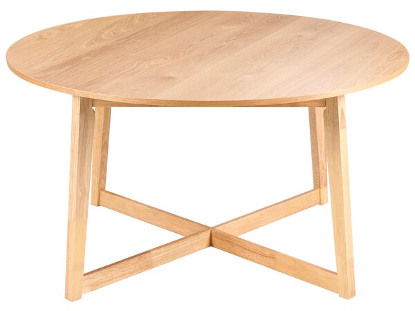 Jídelní stůl WAIPORI Světlý dub 140 cm 140 cm