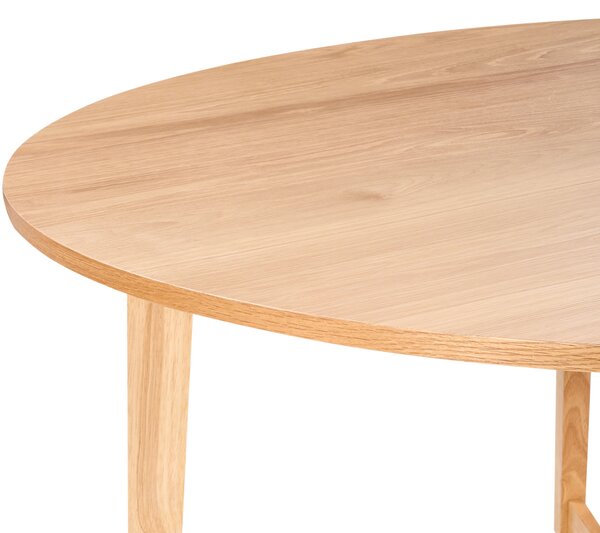 Jídelní stůl WAIPORI Světlý dub 140 cm 140 cm