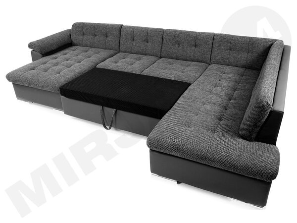 Rohová sedací souprava Talia (L) (ekokůže Soft 011 + Majorka 03)