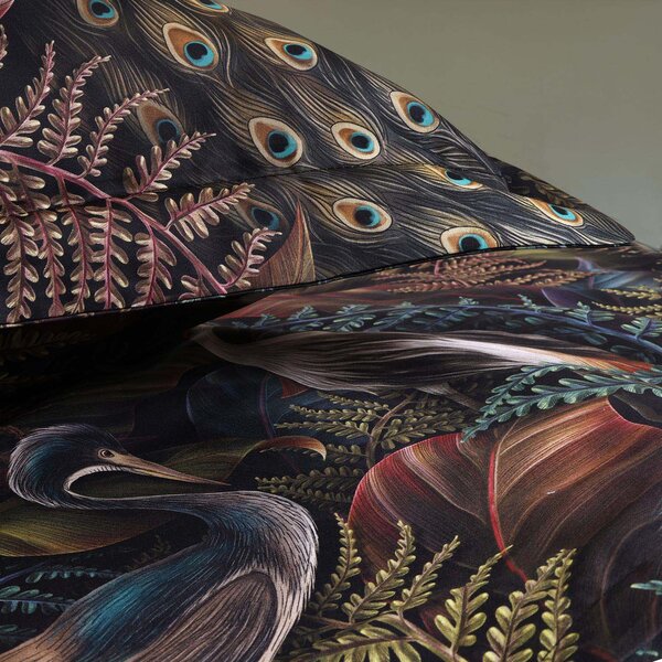 SATÉNOVÉ POVLEČENÍ LUXURY PUERTO 160X200 CM, 2KS 70X80 CM VZOROVANÉ