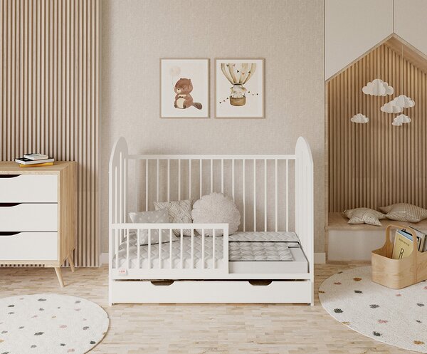 Dětská pěnová matrace BABY CARE s přírodní pohankou 80x200 cm