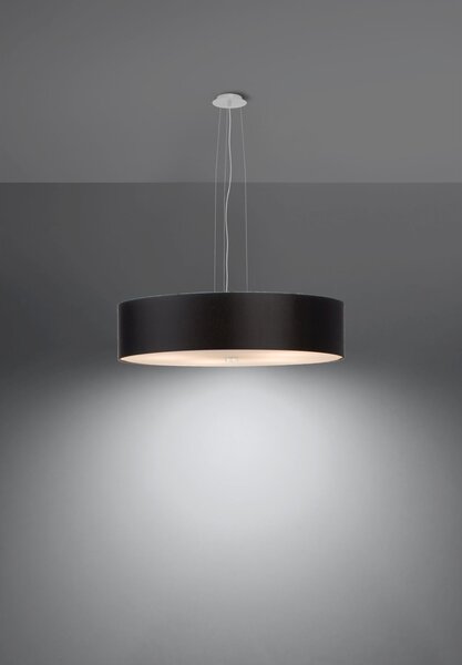 Sollux Lighting Skala závěsné svítidlo 5x60 W černá SL.0758