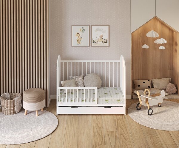Dětská pěnová matrace BABY COCO ALOE VERA 60x120 cm s kokosovým vláknem