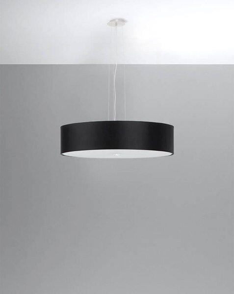 Sollux Lighting Skala závěsné svítidlo 5x60 W černá SL.0758