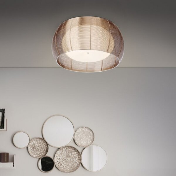 Brilliant 61180/53 Stropní lustr RELAX BRONZ + sklo