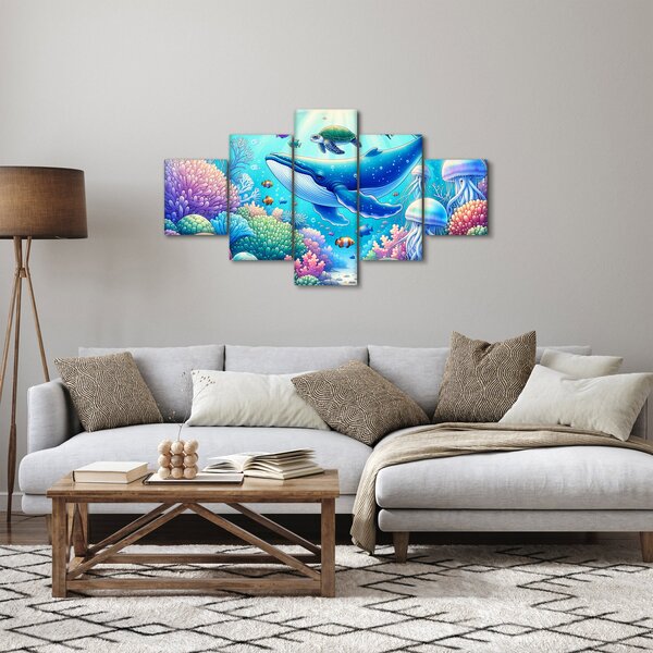 Obraz - Podvodní svět (125x70 cm)