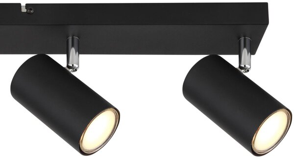 Globo Lighting Robby stropní světlo 4x35 W černá-chrom 57911-4B