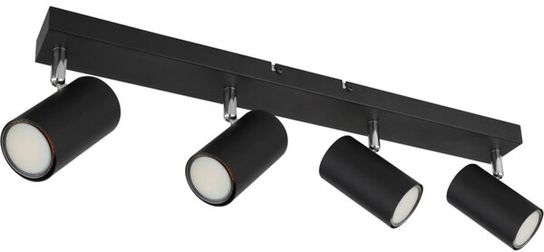 Globo Lighting Robby stropní světlo 4x35 W černá-chrom 57911-4B