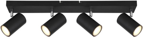 Globo Lighting Robby stropní světlo 4x35 W černá-chrom 57911-4B