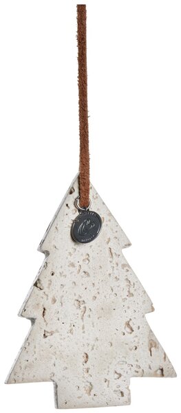 Lene Bjerre Travertinová ozdoba Elina Tree - Linen LB248