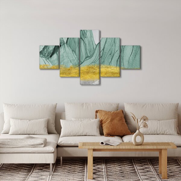 Obraz - Smaragdové hory N⁰1 (125x70 cm)